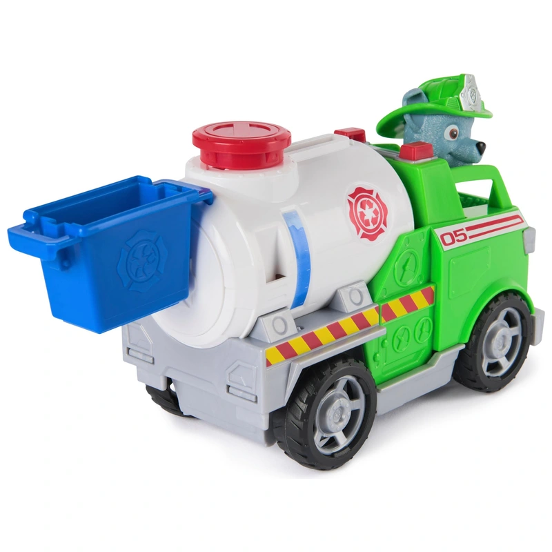 Close up of Rocky character for PAW Patrol UK play