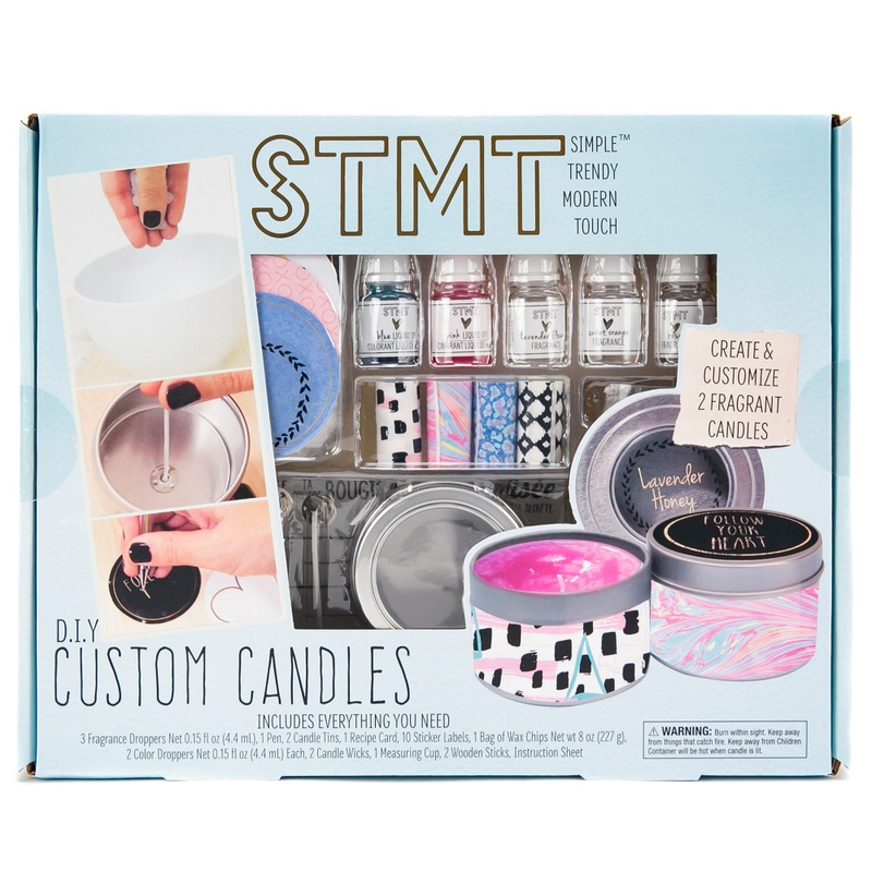 Kit de Bougies Personnalisées DIY