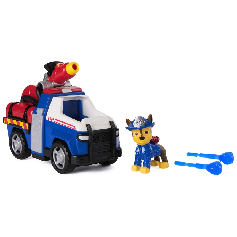 La Pat'Patrouille - Véhicule Lance-Projectile et Figurine Chase