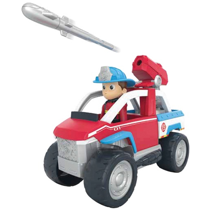 La Pat'Patrouille - Véhicule Lance-Grappin et Figurine Ryder