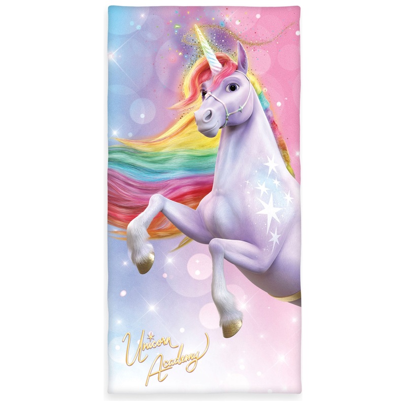 Unicorn Academy Badhanddoek 75 x 150 cm