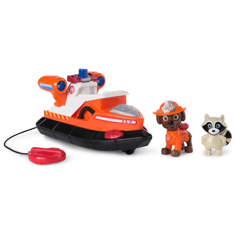 La Pat'Patrouille - Bateau de Pompiers et Figurine Zuma