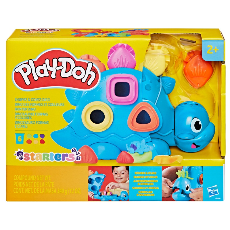 Play-Doh Starters Dino Set Vormen en Kleuren
