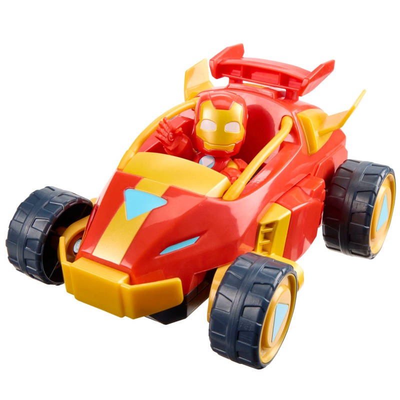 Marvel Iron Man and his Awesome Friends Figure Vehicle 2-In-1