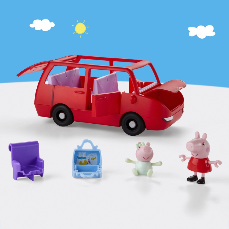Peppa Pig - Coffret Voiture Familiale de Peppa