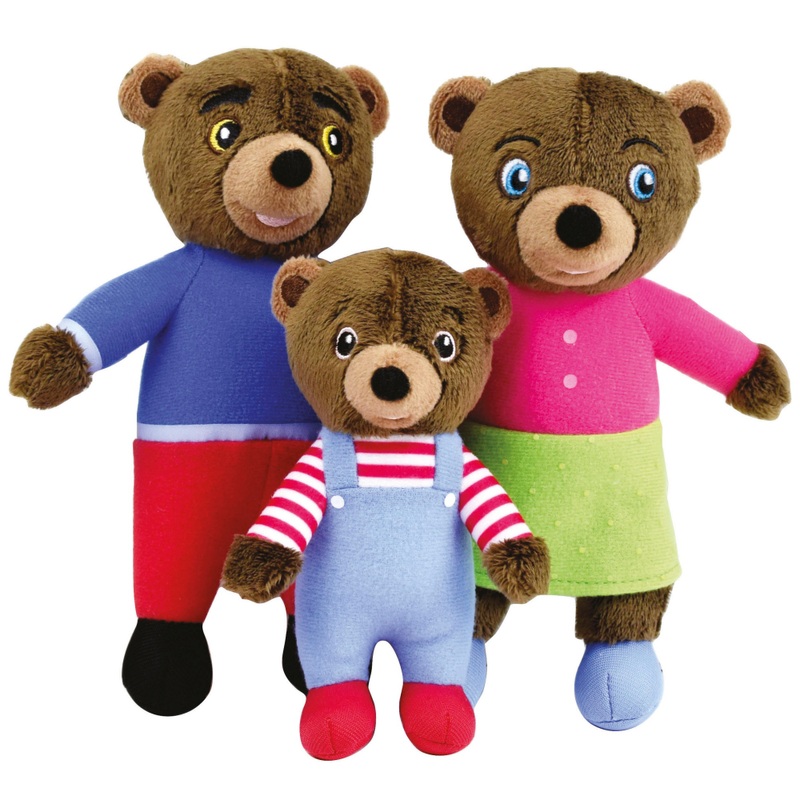 Petit Ours Brun - Coffret Peluches La Famille Ours