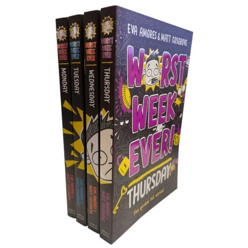 Worst Week Ever Weekday 4 Book Set