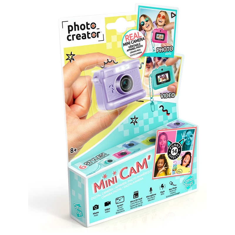 Canal Toys - Appareil Photo Numérique Mini Cam - Violet