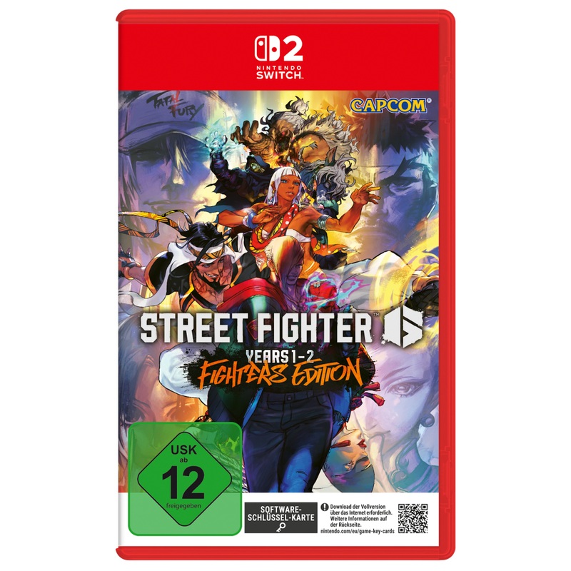 Nintendo Switch 2 Spiel Street Fighter 6 Years 1-2 Fighters Edition