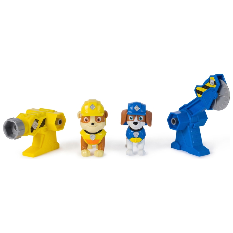 Rubble & Crew Figuren Gereedschap Pups Set met Rubble en Wheeler