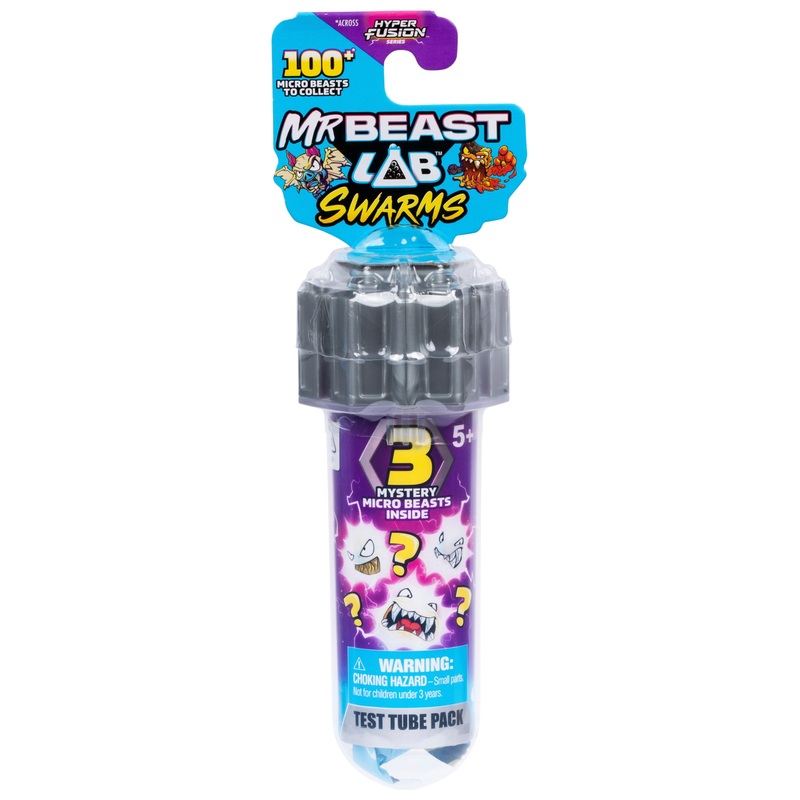MrBeast Lab Swarms Hyper Fusion Series Test Tube 3 Pack Assortment