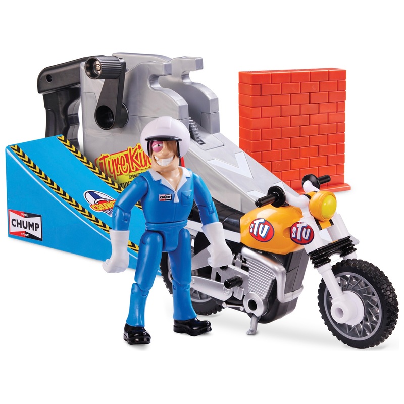 Jouet Crash Et Cascades Stuntman Stu - Moto Nitro Boost Bandai : King Jouet Belgique, Les Autres Véhicules Bandai Moto Cascade Crash