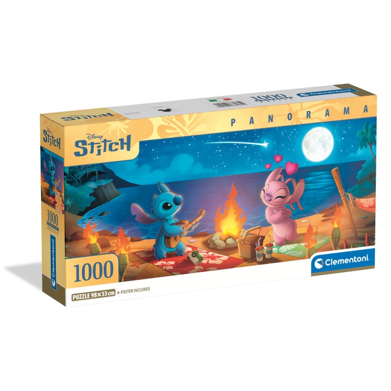 Clementoni Puzzel Disney Stitch Panorama 1000 stukjes