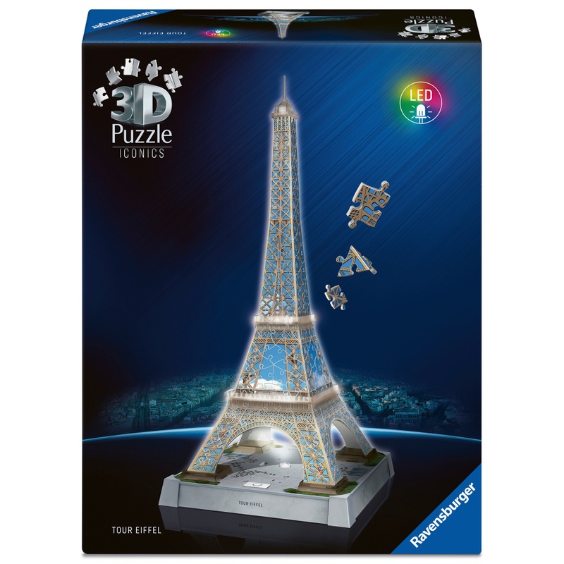 Puzzle 3D Tour Eiffel Illuminée 216 Pièces