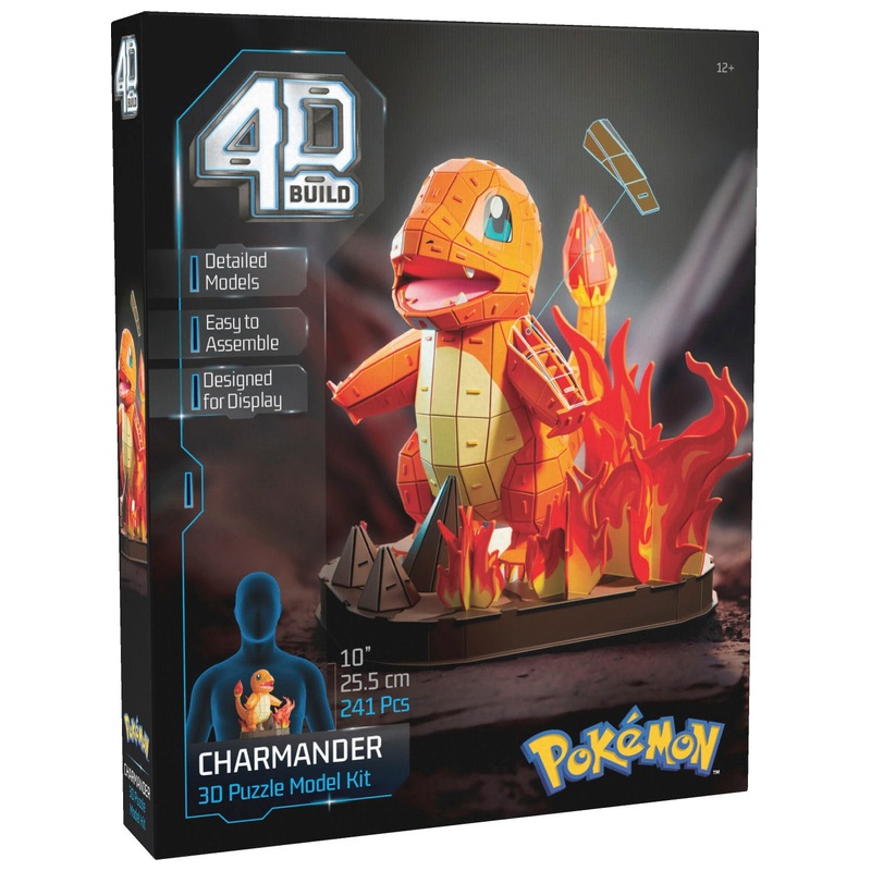 4D Build Pokémon Charmander 3D Puzzle 241 Piece