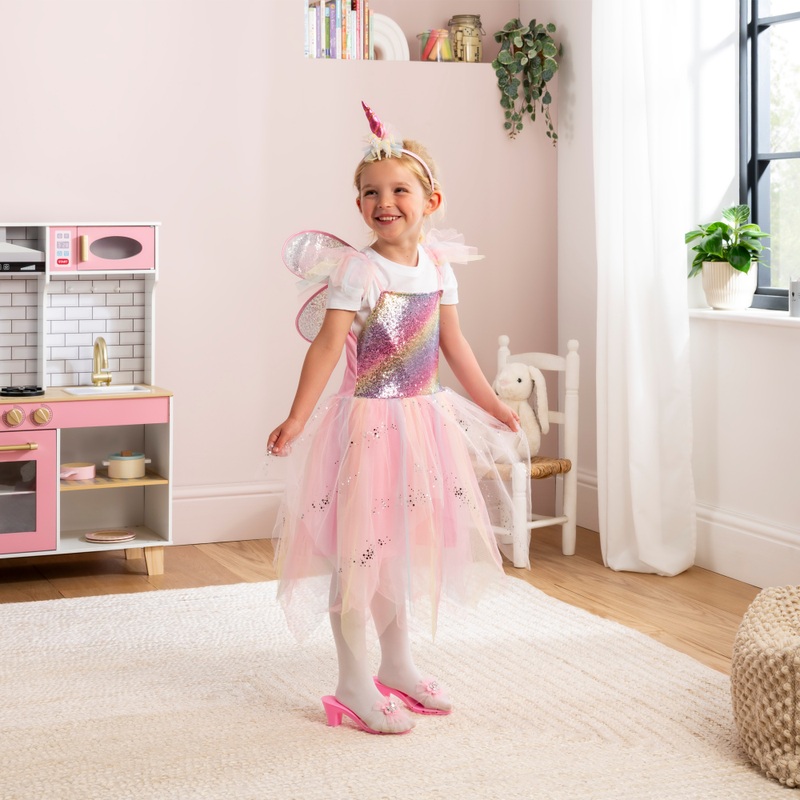 Unicorn Dress Costume Dress-Up Set
