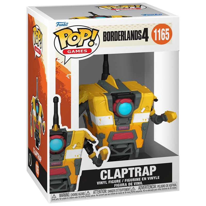Funko POP! Figurine 1165 Borderlands 4 Claptrap