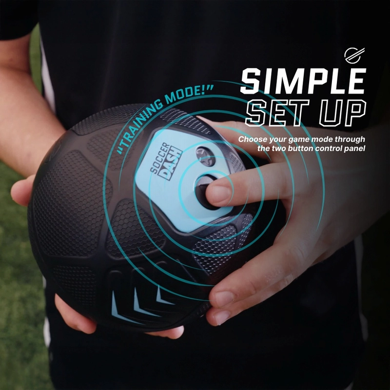 Kids playing football with Strikesphere training set UK
