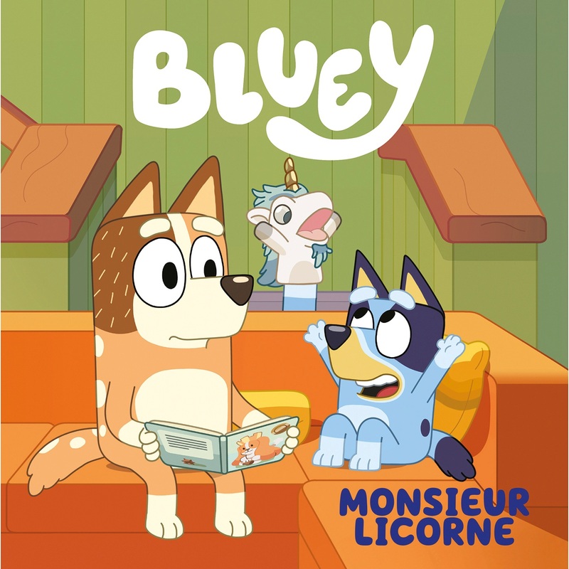 Bluey - Livre Monsieur Licorne