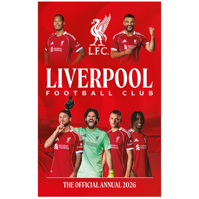 Official Liverpool FC Annual 2026 Smyths Toys Ireland