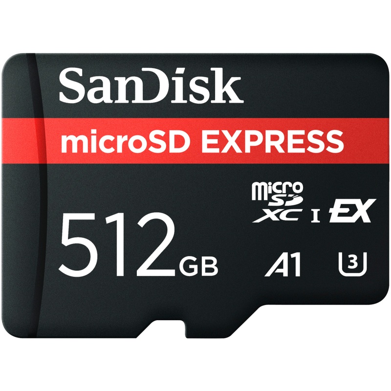 SanDisk 512GB microSD Express Card