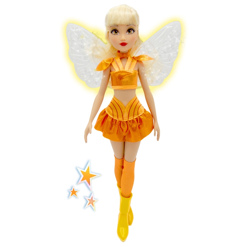 Winx - Poupée Stella avec Ailes Lumineuses 26 cm