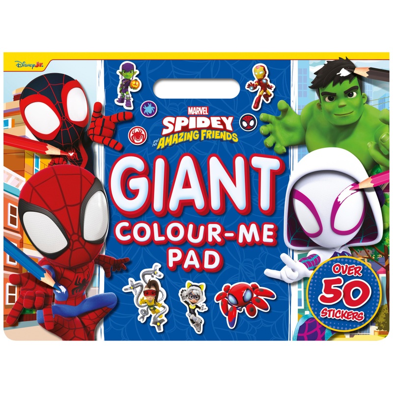 Marvel Spidey and His Amazing Friends Giant Colour-Me Pad