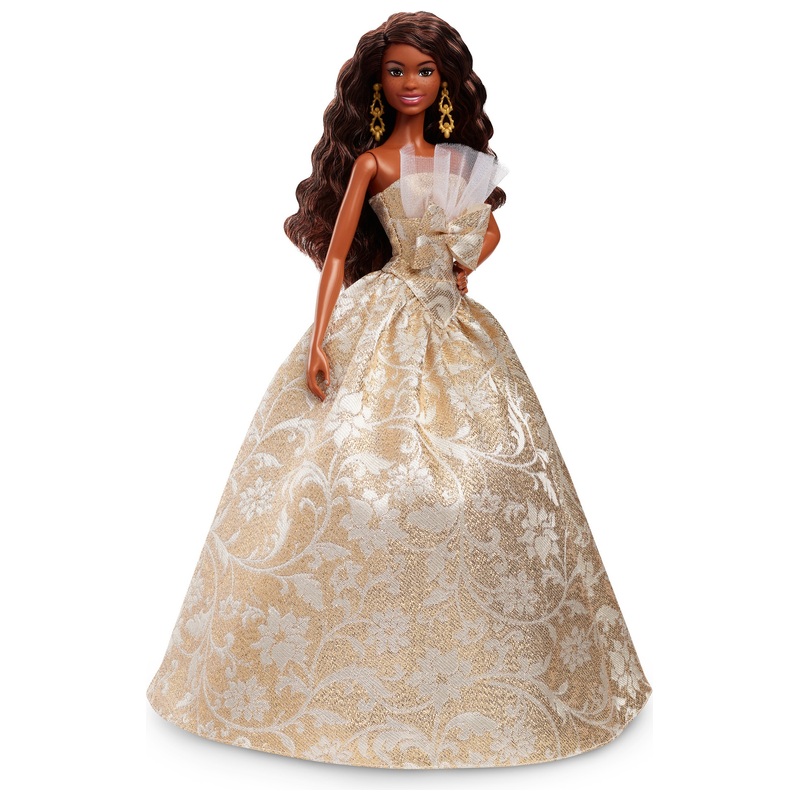 Barbie - Poupée Signature Joyeux Noël 2025 - Brune
