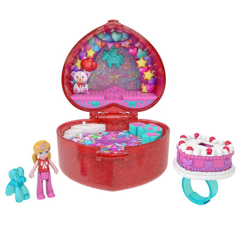 Polly Pocket - Coffret Bague Ruby 80ème Anniversaire Mattel