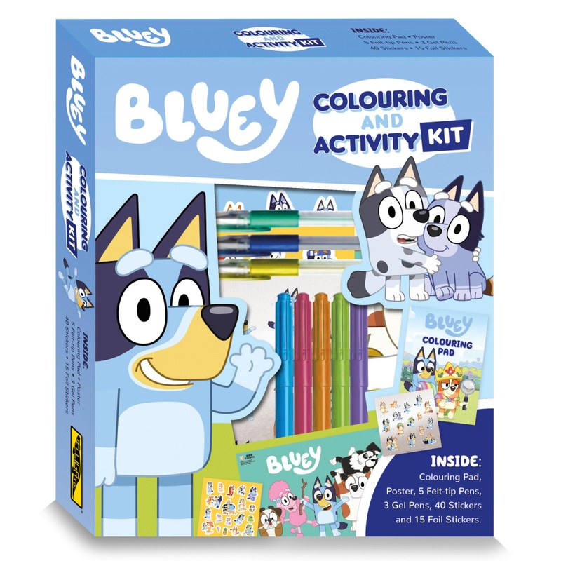 Bluey Colouring And Activity Kit