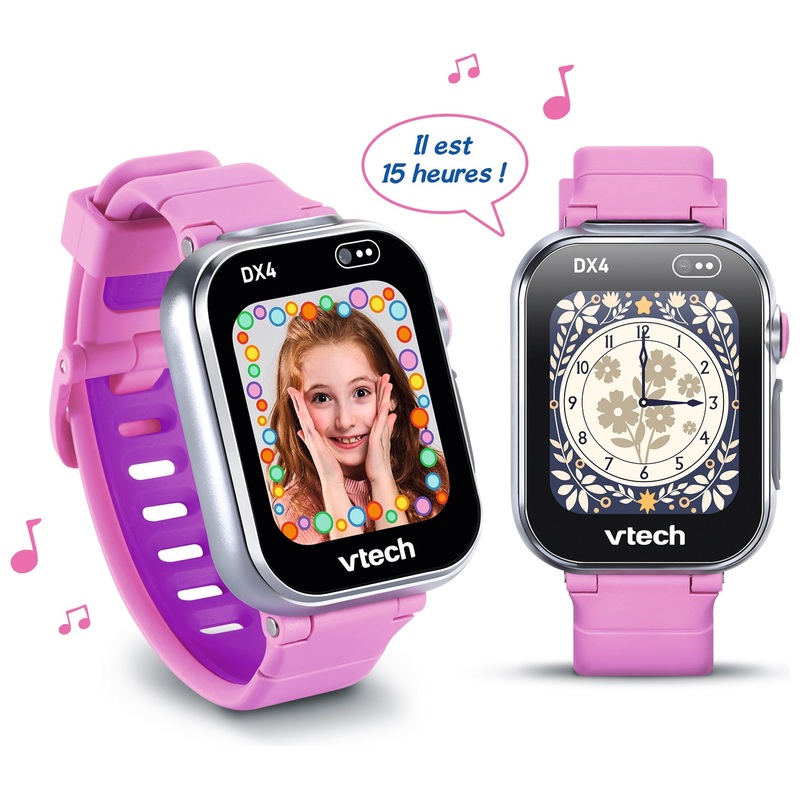 VTech - KidiZoom Smartwatch DX4 - Rose