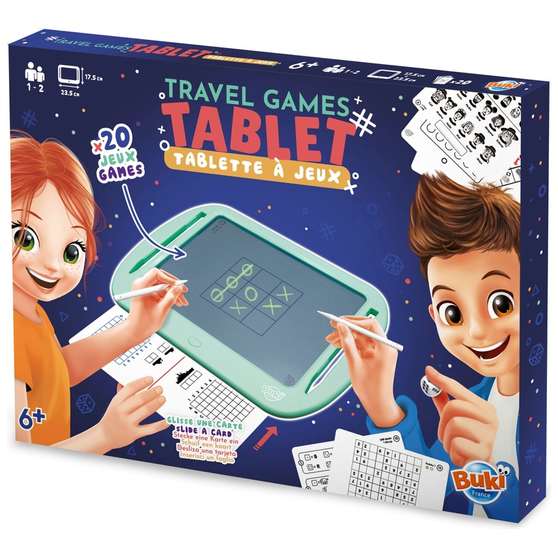 Buki - Tablette Jeux de Voyage