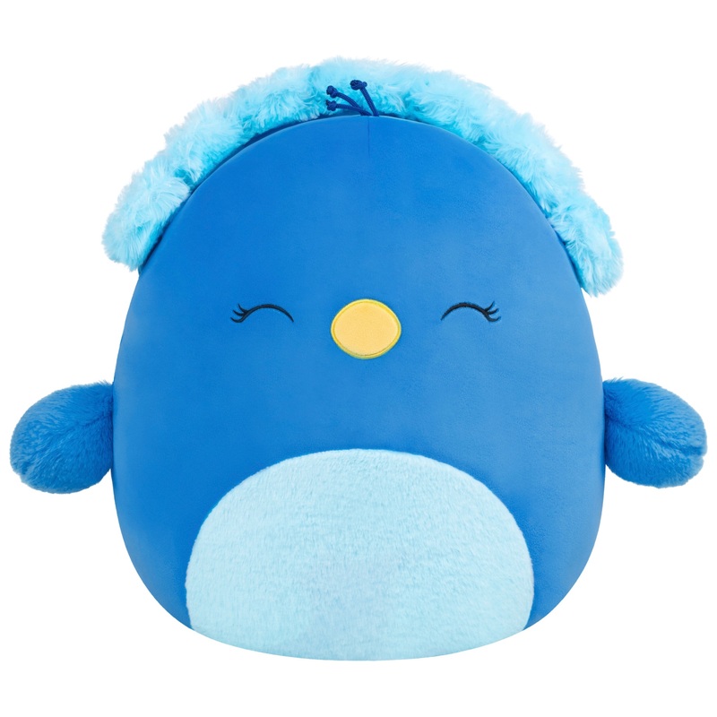 Original Squishmallows Plush Priscilla the Blue Peacock 40cm