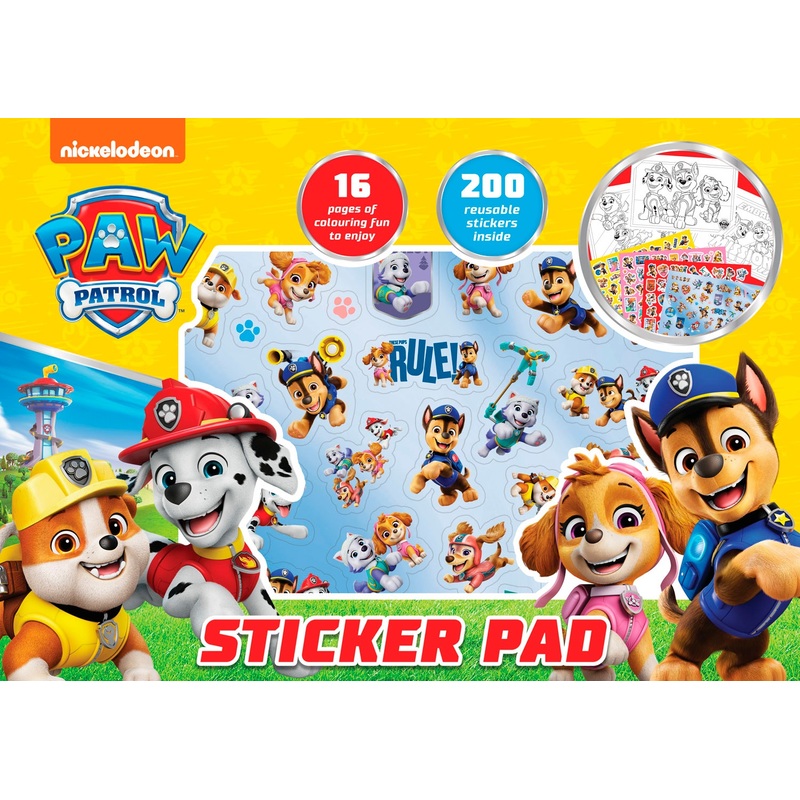 PAW Patrol Colouring and Sticker Book
