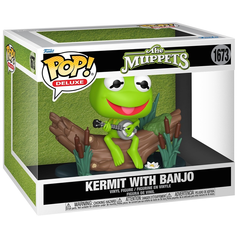 Funko POP! Figuur 1673 The Muppets Kermit met Banjo. | Smyths Toys
