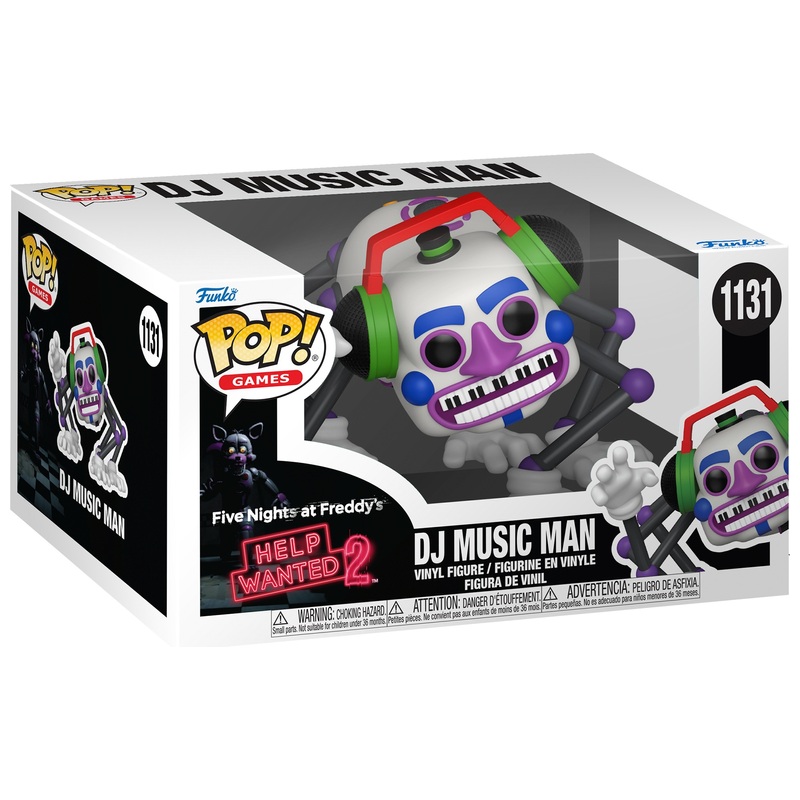 Funko POP! Figuur 1131 Five Nights at Freddy's Help Wanted 2 DJ Music Man