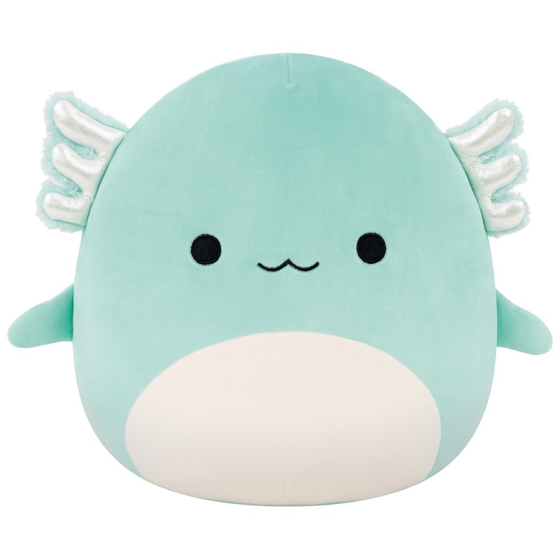 Original Squishmallows Plush Anastasia the Teal Axolotl 30cm