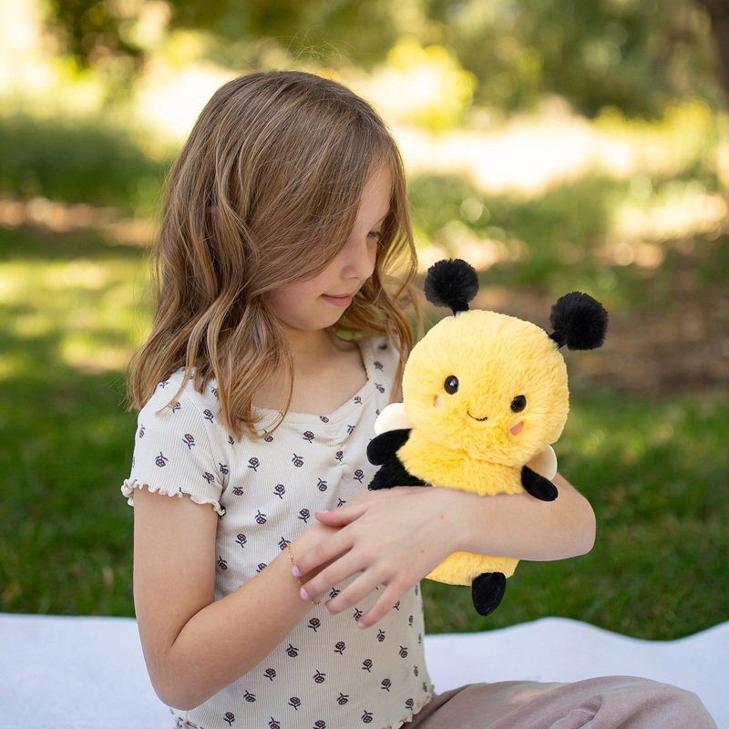 World's Softest Plush - Peluche Abeille 25 cm