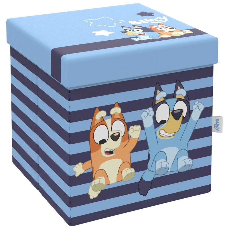 Bluey Zitbox blauw