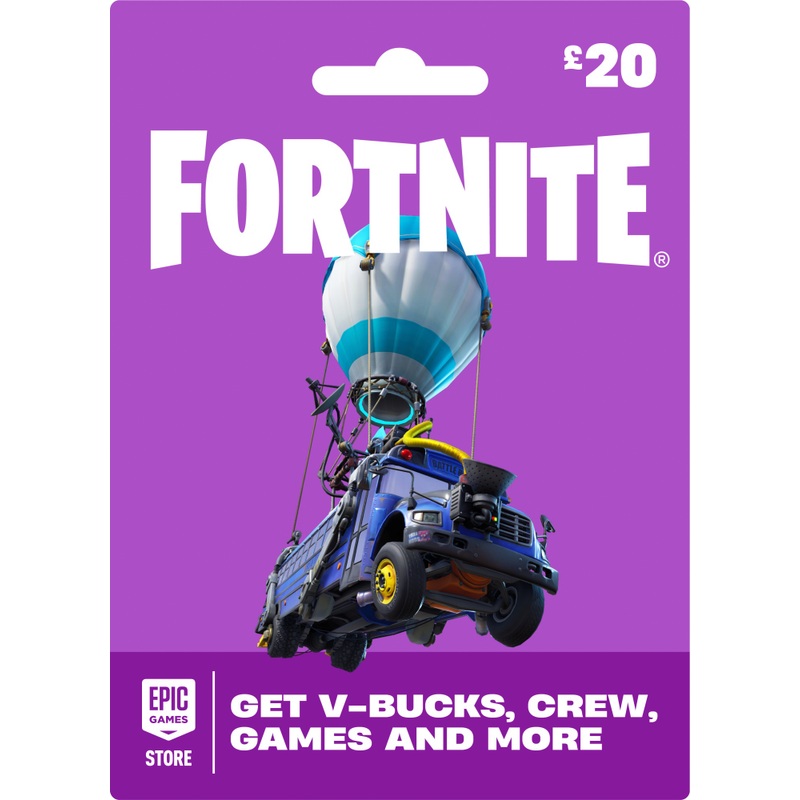 Fortnite Epic Games Store £20 Gift Card