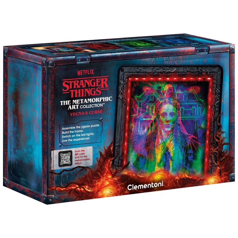 Clementoni Stranger Things Vecna's Curse Metamorphic Art Puzzle UK