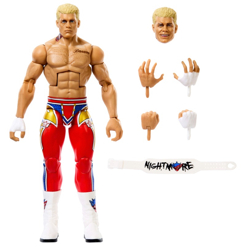 WWE Elite Cody Rhodes コーディ・ローズ 新品開封のみ WWE Elite Cody Rhodes コーディ・ローズ 新品開封のみ Amazon