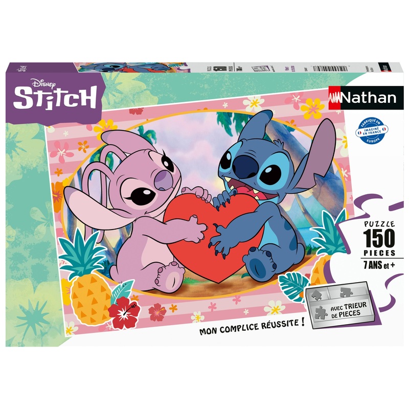 Disney Stitch - Puzzle Moment en Amoureux 150 Pièces