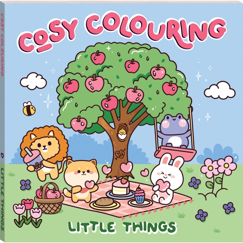Art Maker Cosy Colouring Book Little Things