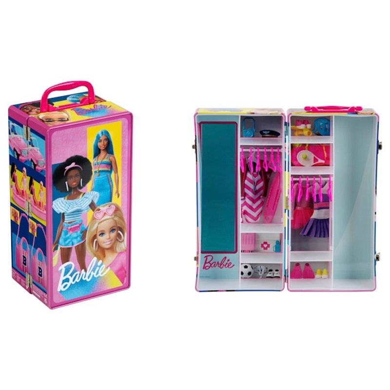 Barbie Kledingkast Koffer
