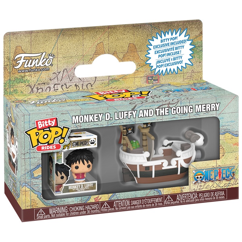 Funko Bitty POP! Rides: One Piece Monkey D. Luffy and the Going Merry