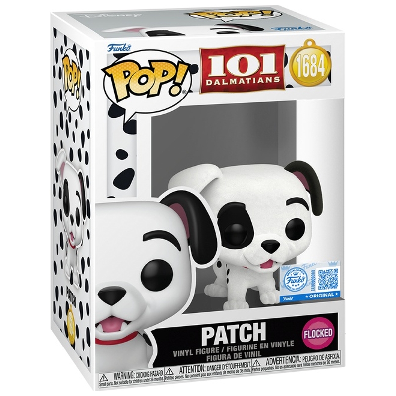 Funko POP! Figuur 1684 Disney 101 Dalmatiërs Patch Flocked
