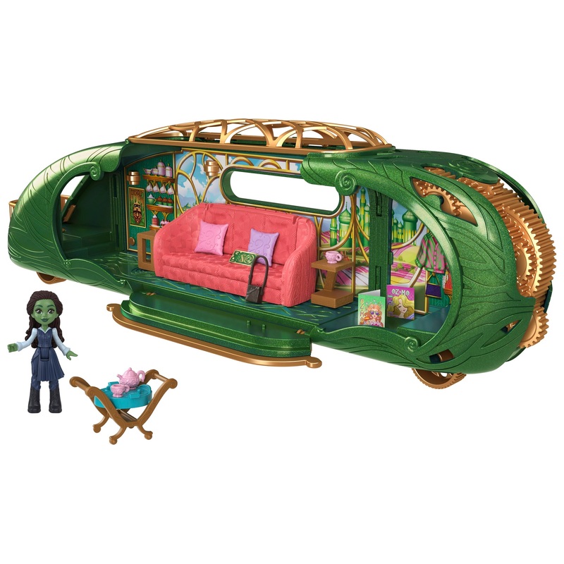 Wicked Emerald City Train Playset and Elphaba Doll
