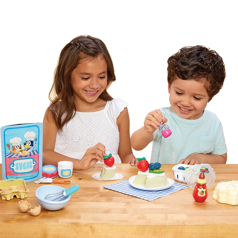 Bluey Play Food Pavlova Cake Kit UK set