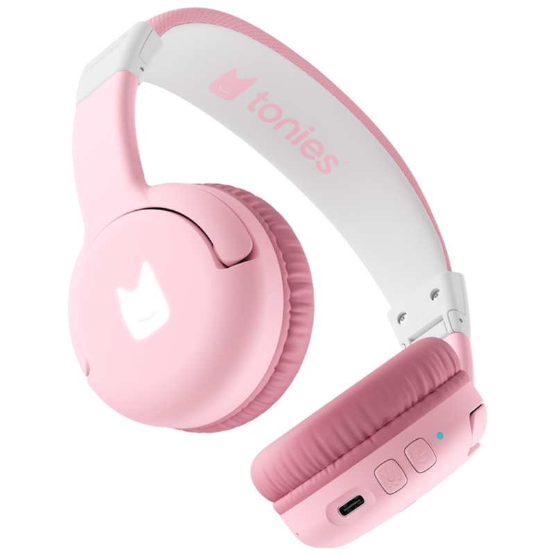 Tonies - Casque Bluetooth - Rose Fleur